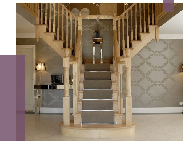 Монтаж деревянных лестниц в Калуге от 7535 руб. 