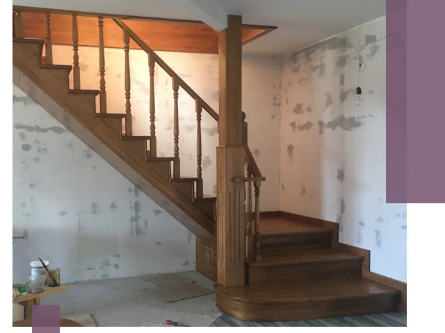 Ремонт деревянных лестниц в Калуге: быстро и качественно