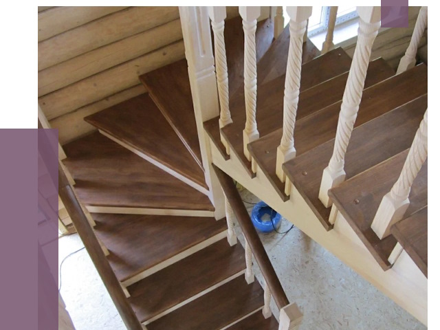 Реставрация деревянных лестниц в Калуге от 4248 руб.