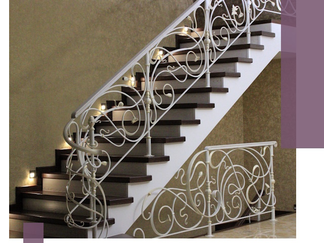 Кованые лестницы под ключ в Калуге — изготовление и монтаж