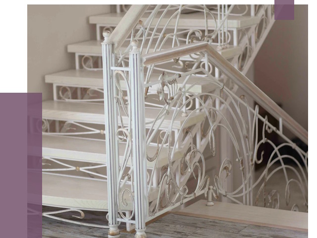 Изготовление кованых лестниц на заказ в Калуге от 85969 руб. | ПРОЛЁТ-Клг