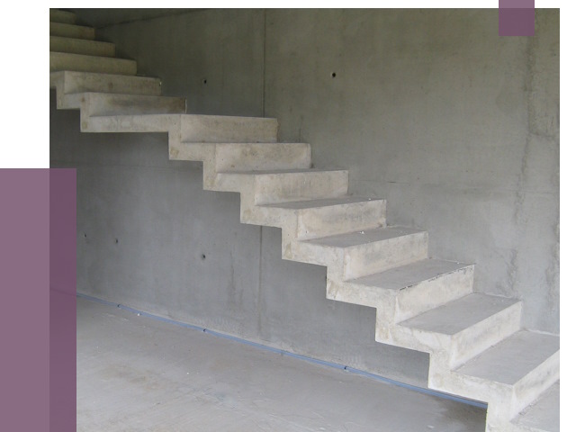 Бетонные лестницы в Калуге от 18711 руб. под ключ | ПРОЛЁТ-Клг