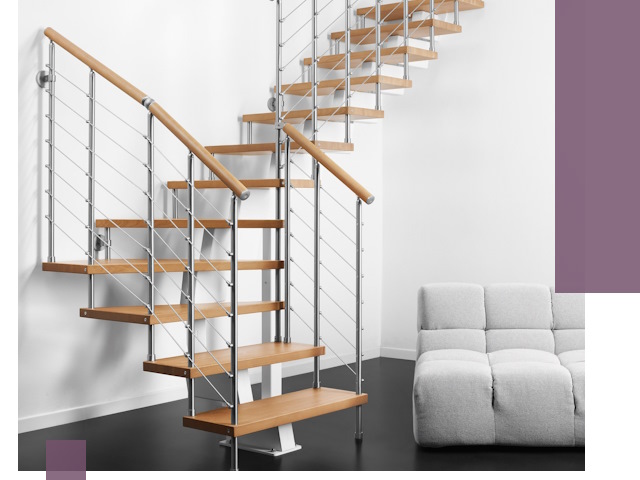 Модульные лестницы под ключ в Калуге — монтаж и изготовление