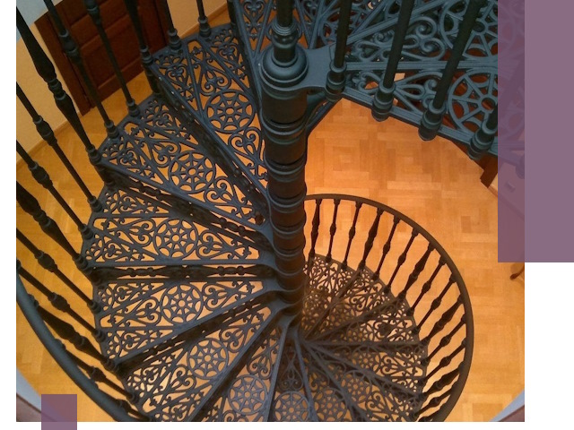 Винтовые лестницы под ключ в Калуге: производство и монтаж