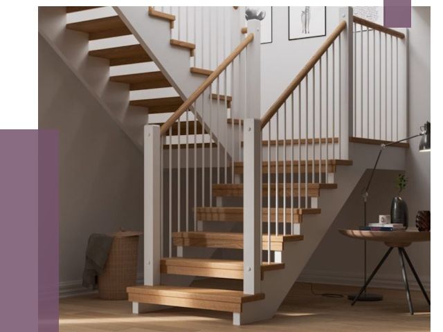 Маршевые лестницы в Калуге от 37675 руб. — монтаж | ПРОЛЁТ-Клг