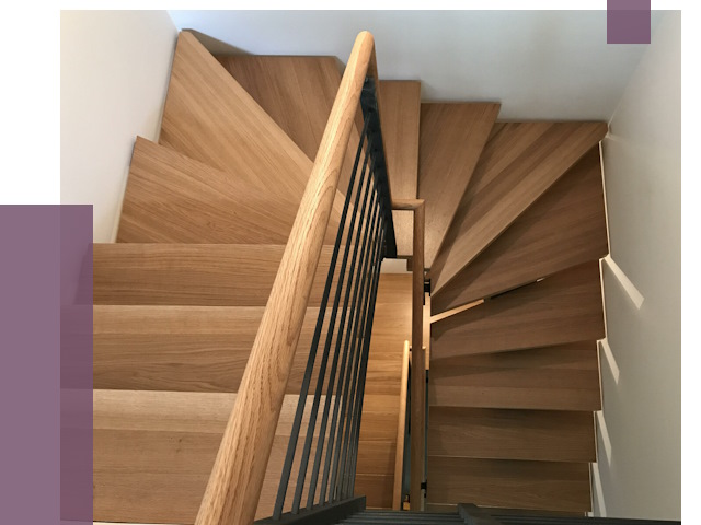 П-образные лестницы в Калуге под ключ от 48042 руб. | ПРОЛЁТ-Клг