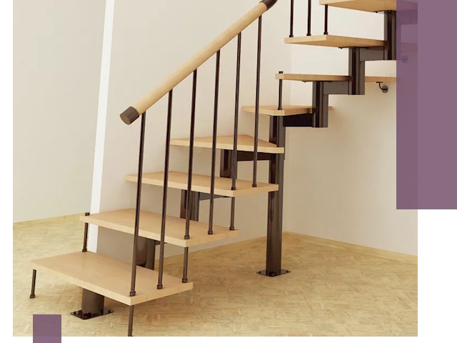 Монтаж лестниц на больцах в Калуге — быстро и надежно