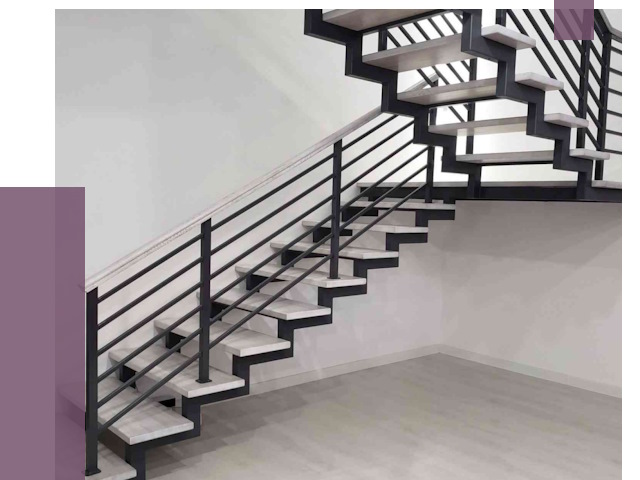 Лестницы на металлокаркасе под ключ в Калуге от 12643 руб. | ПРОЛЁТ-Клг