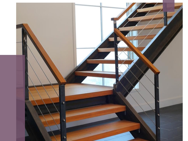 Изготовление лестниц на металлокаркасе в Калуге от 18711 руб. | ПРОЛЁТ-Клг