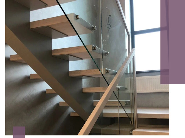 Изготовление лестниц на монокосоуре в Калуге с монтажом и гарантией