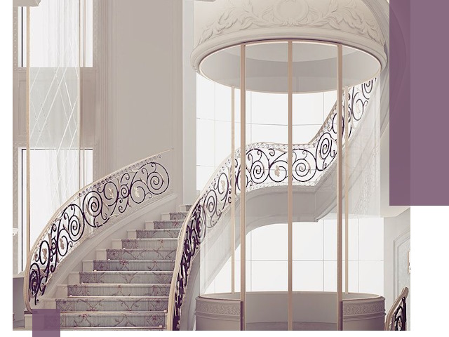 Элитные лестницы на заказ высокого класса в Калуге