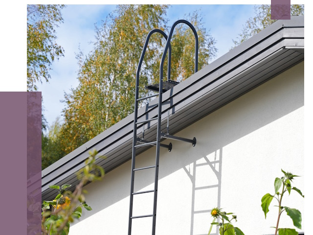 Лестницы на крышу в Калуге от 18913 руб. — монтаж и монтаж ПРОЛЁТ-Клг