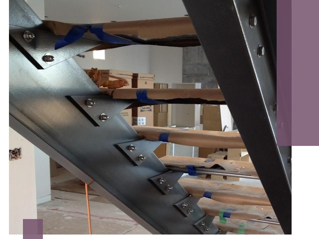 Усиление лестничных конструкций и усиление опор в Калуге