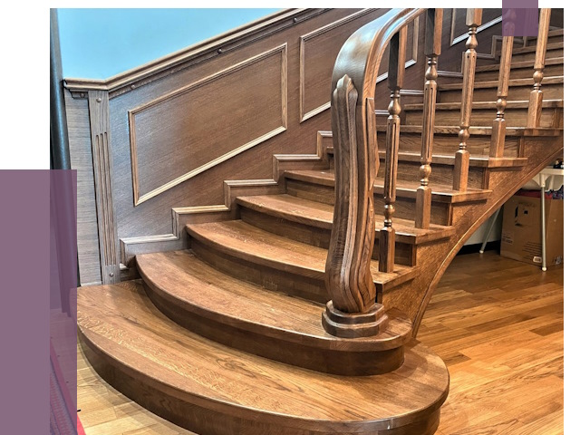 Дубовые лестницы под ключ в Калуге от 174467 руб. — ПРОЛЁТ-Клг