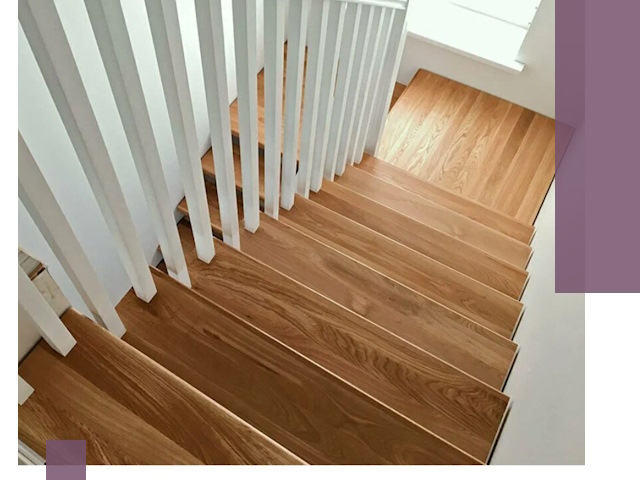 Лестницы из бука в Калуге: изготовление, монтаж и демонтаж