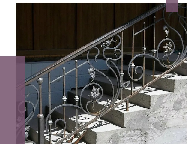 Кованые перила в Калуге от 8597 руб. под ключ — качество от ПРОЛЁТ-Клг