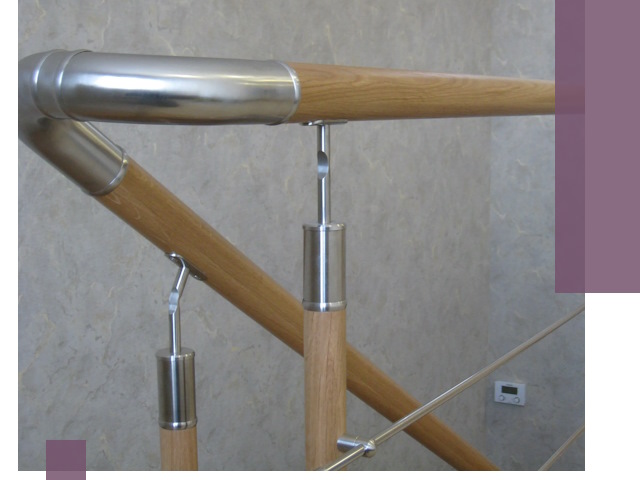 Комбинированные перила на заказ в Калуге — монтаж и производство