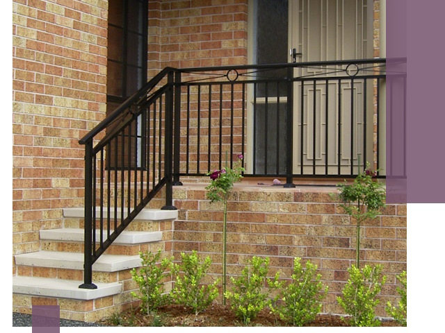 Уличные перила из металла под ключ в Калуге