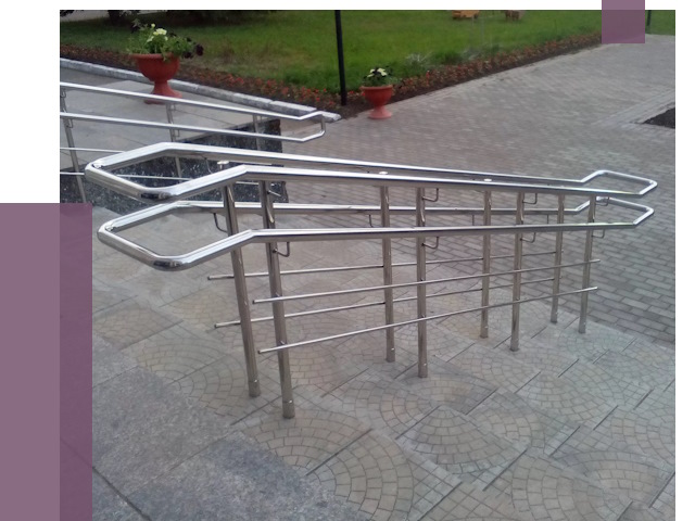 Перила для инвалидов в Калуге от 7505 руб. под ключ | ПРОЛЁТ-Клг