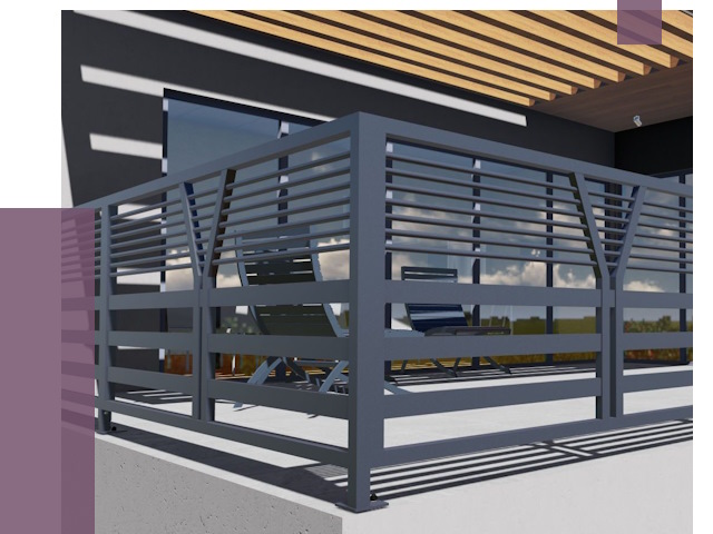 Изготовление балконных ограждений в Калуге от 10620 руб. | ПРОЛЁТ-Клг