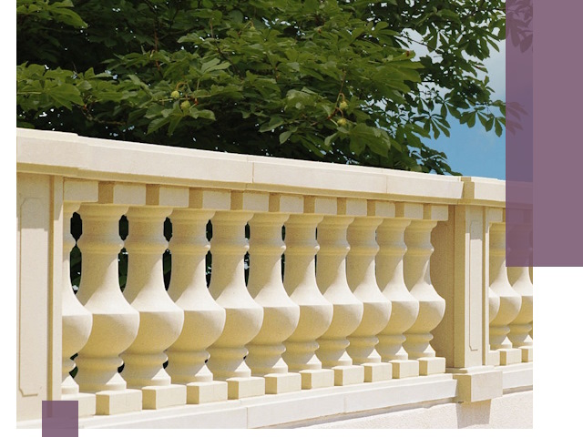 Установка балюстрады в Калуге: изготовление и монтаж под ключ