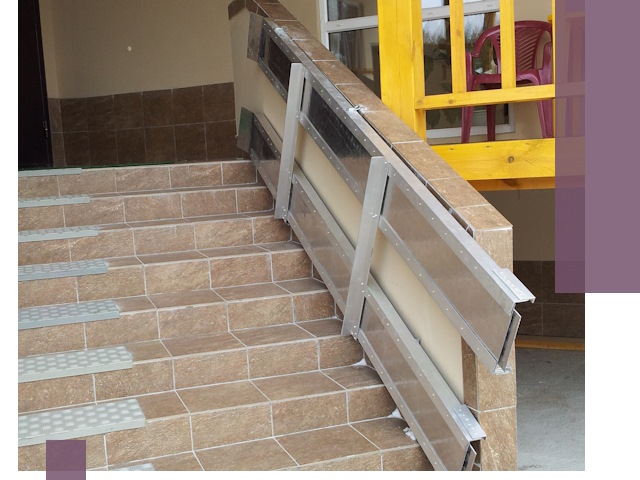 Откидные пандусы под ключ в Калуге — монтаж и демонтаж