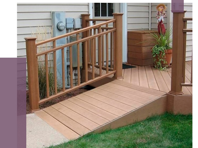 Пандус на крыльцо в Калуге под ключ от 7687 руб.