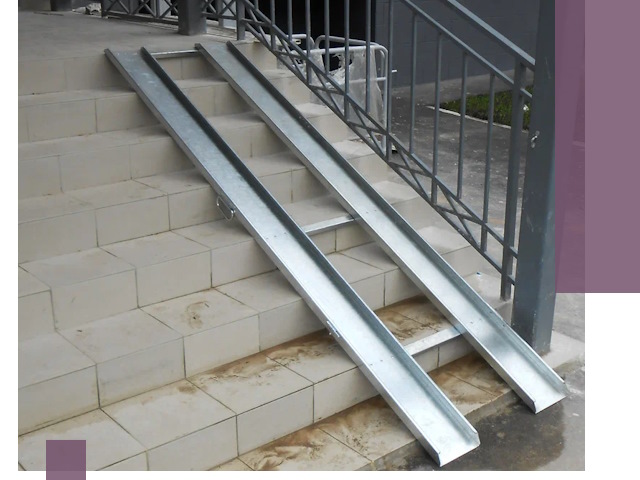 Пандусы для детских колясок в Калуге: изготовление и монтаж