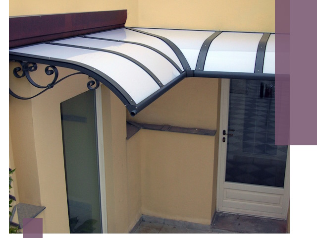 Монтаж козырьков любой сложности в Калуге под ключ