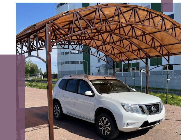 Недорогие навесы в Калуге от 42479 руб. | ПРОЛЁТ-Клг