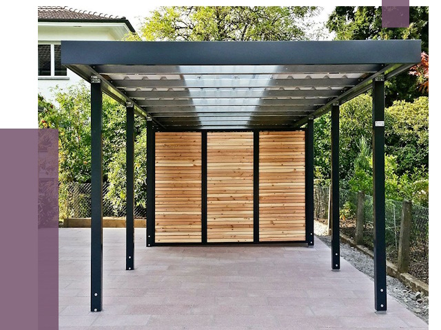 Отдельно стоящие навесы во дворе в Калуге от 79395 руб. | ПРОЛЁТ-Клг