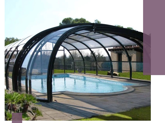 Навесы для бассейна в Калуге: изготовление и монтаж под ключ