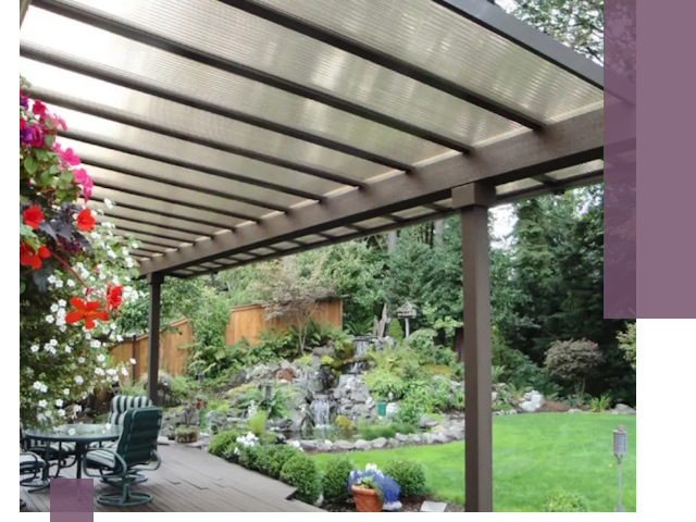 Навесы из поликарбоната под ключ в Калуге быстро и надёжно