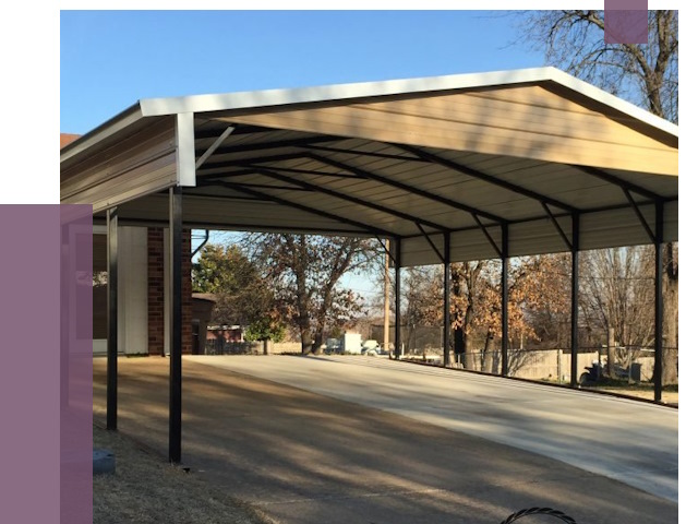 Двускатные навесы в Калуге от 7939 руб. | ПРОЛЁТ-Клг