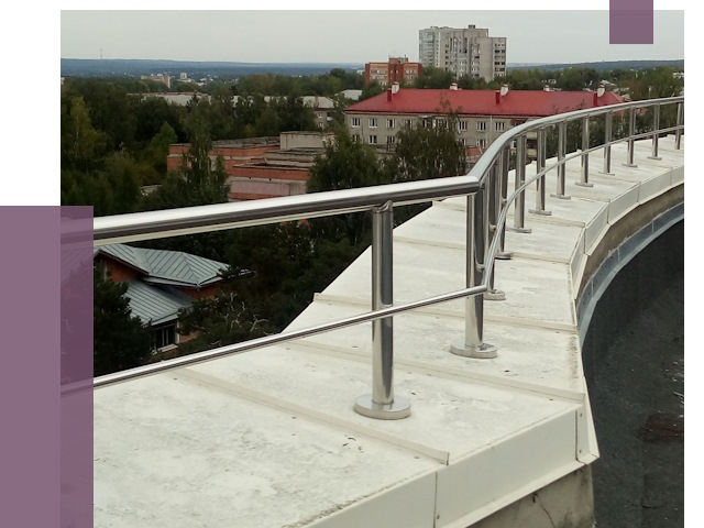 Парапеты и ограждения кровли в Калуге от 4905 руб.