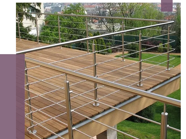 Алюминиевые парапеты в Калуге под ключ от 7687 руб. 