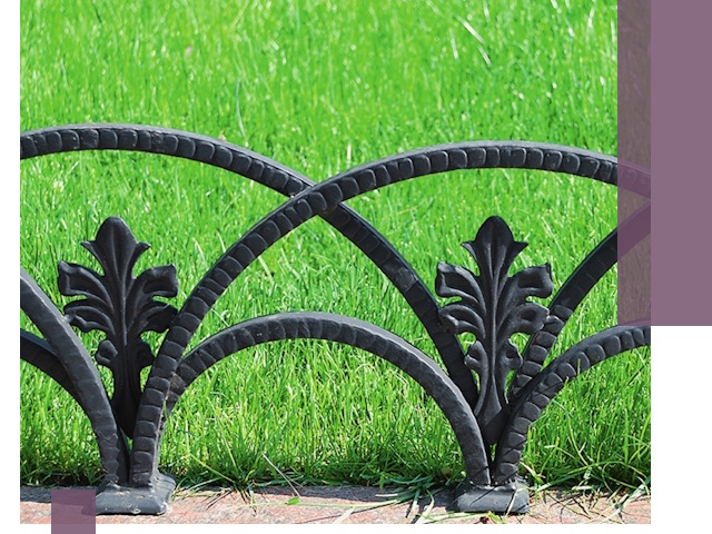 Декоративные металлические бордюры под ключ в Калуге