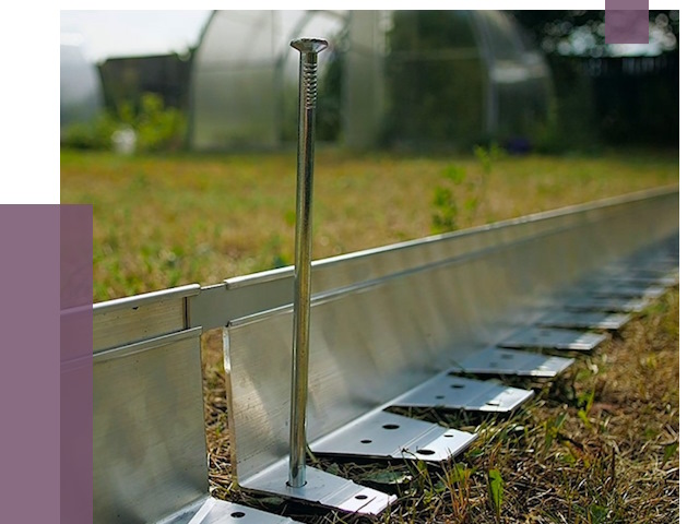 Металлические бордюры для газона в Калуге от 4248 руб. | ПРОЛЁТ-Клг