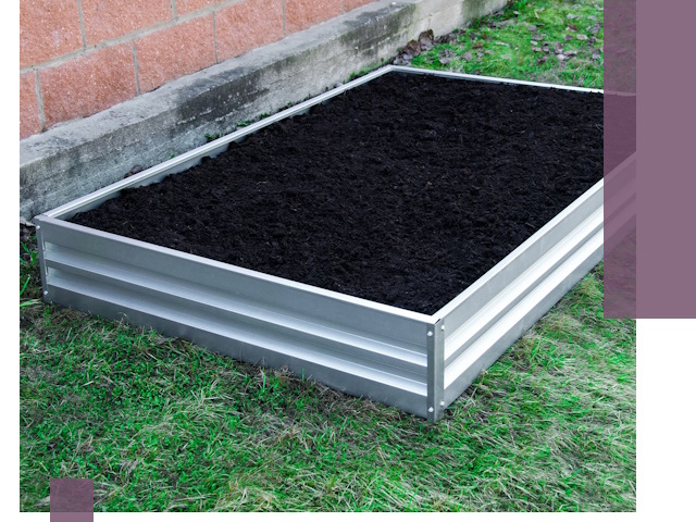 Металлические бордюры для грядок в Калуге: прочность и аккуратность