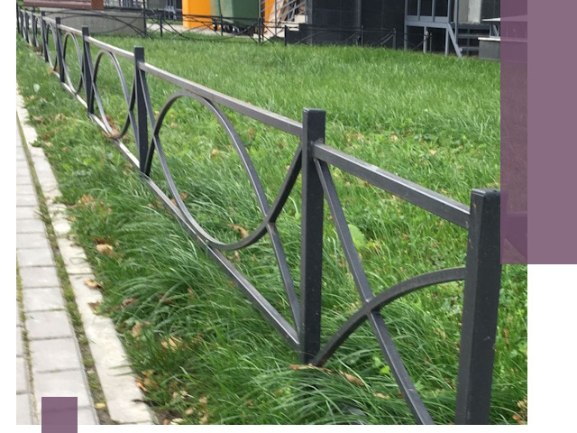 Газонные ограждения из металла в Калуге — монтаж и продажа