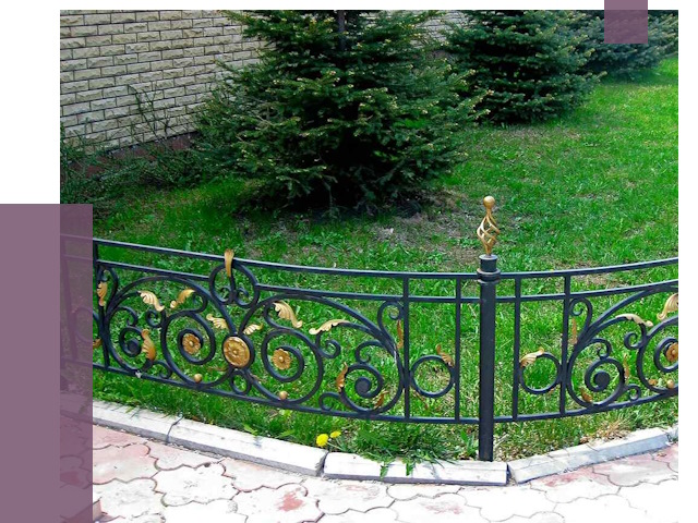 Кованые газонные ограждения в Калуге от 7535 руб. — ПРОЛЁТ-Клг