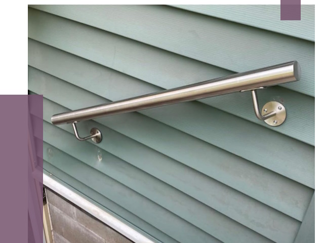 Поручни из нержавеющей стали в Калуге от 7586 руб.  | ПРОЛЁТ-Клг