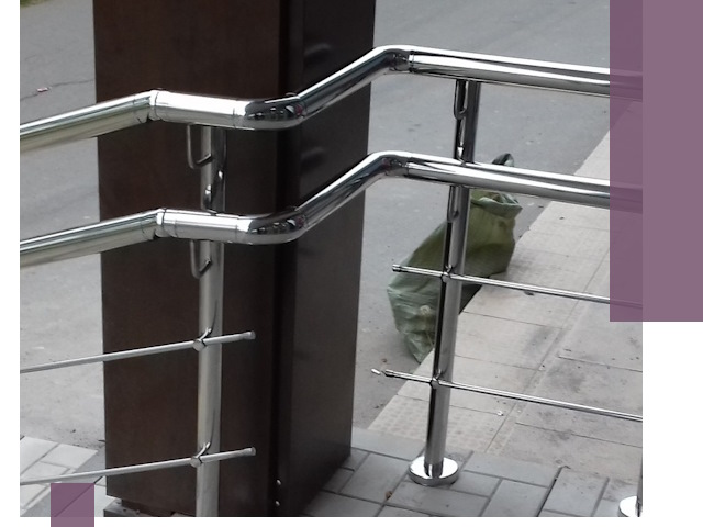 Монтаж поручней из нержавеющей стали в Калуге качественно и быстро